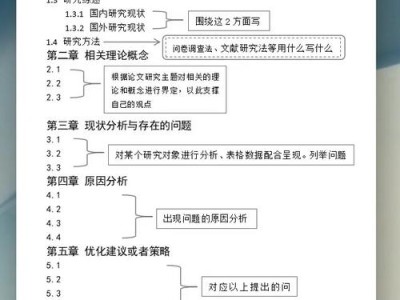 文科毕业论文写作模板与结构优化指南