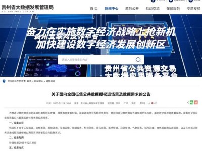 贵州大学本科毕业论文，贵州省大数据产业发展现状、问题与对策研究