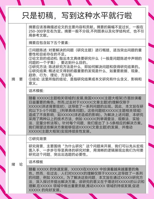 毕业论文初稿的撰写策略与常见问题分析，从构思到修改的全流程指南  第2张