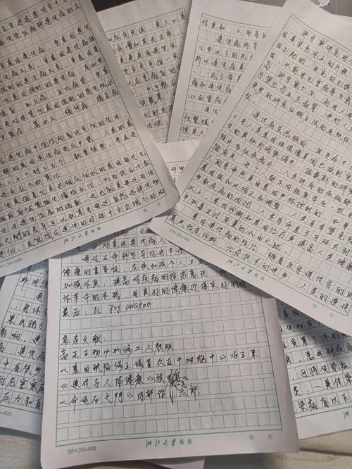 手写毕业论文的艺术，为何堪比打印机般工整  第2张
