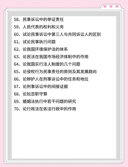 法学论文逆袭秘籍，从选题到答辩的高分宝藏指南  第2张