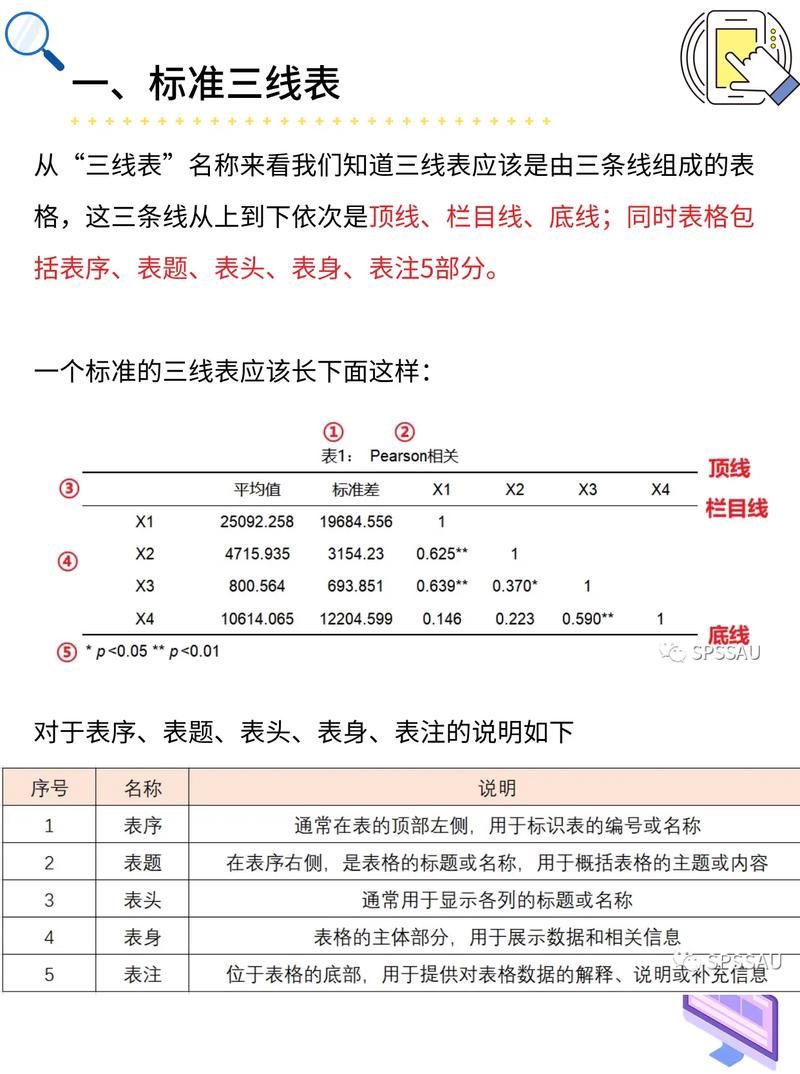 毕业论文中的三点式表格，逻辑可视化的平民方法论  第2张