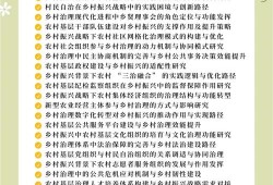 基于制度逻辑与在地化创新的乡村振兴多元主体协同路径研究—以浙江安吉鲁家村为例
