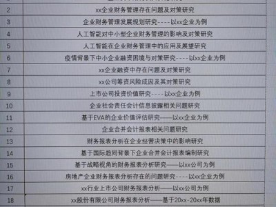 化工毕业论文题目探讨，选择与案例分析