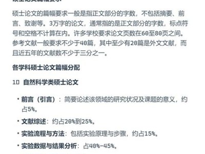 硕士毕业论文字数要求的合理性探讨、实践困境与优化路径研究