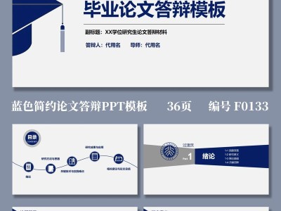 毕业论文答辩PPT图片的设计与优化