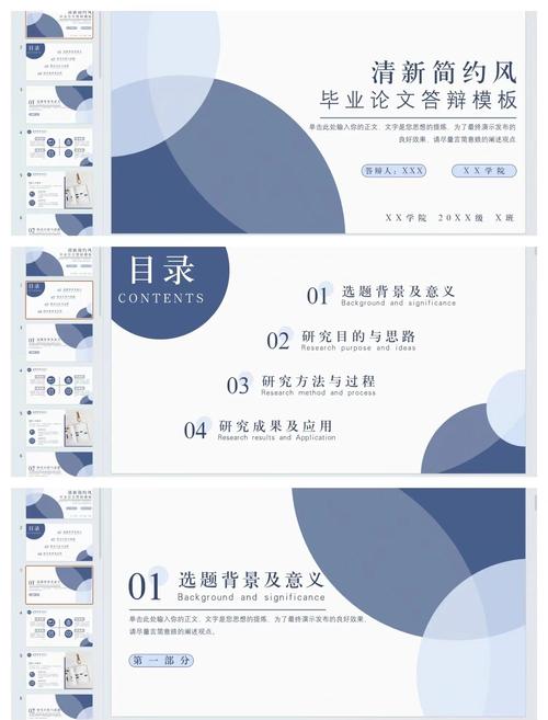 毕业论文答辩PPT字体格式要求，清晰传达的视觉基石  第2张
