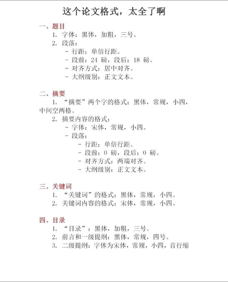 毕业论文格式规范全解析，从标题到参考文献的实用指南  第2张