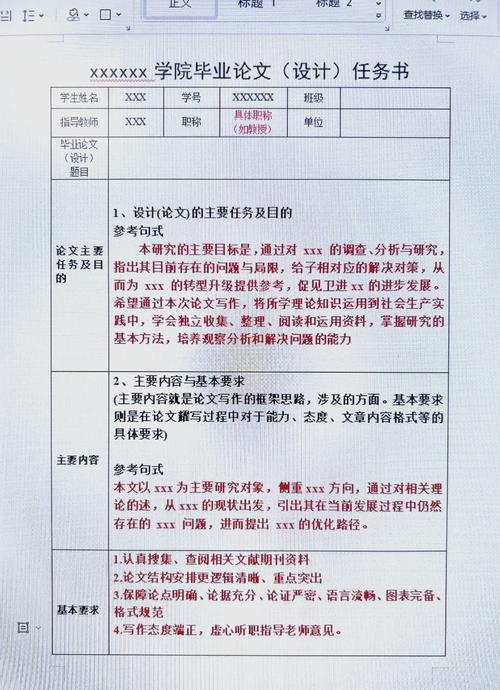 毕业论文任务书，谁执笔？一场关于学术权责的微妙平衡  第2张