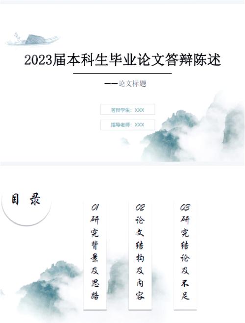 公共事业管理毕业论文答辩PPT设计优化策略及实例分析，让复杂理论看得见  第2张