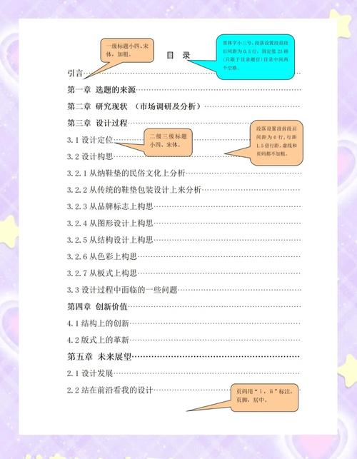 目录，毕业论文不可缺位的学术航图  第1张