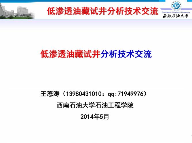 石油大学本科毕业论文，低渗透油藏高效开发技术研究与应用分析  第2张